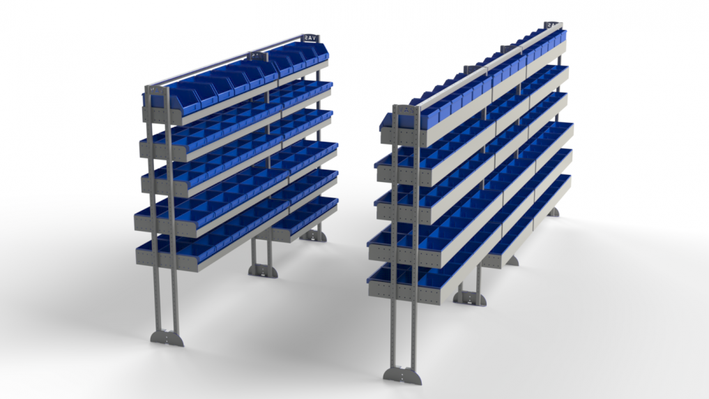General Plus Shelving Kit for Volkswagen Crafter LWB - High Roof - Image 4