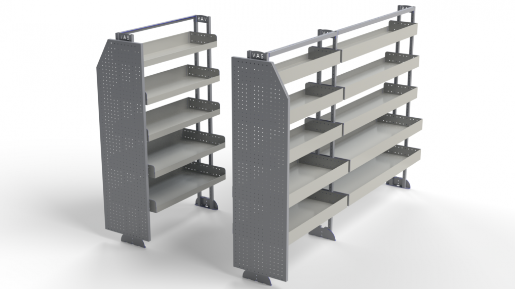 General Shelving Kit for Renault Master SWB - Low Roof