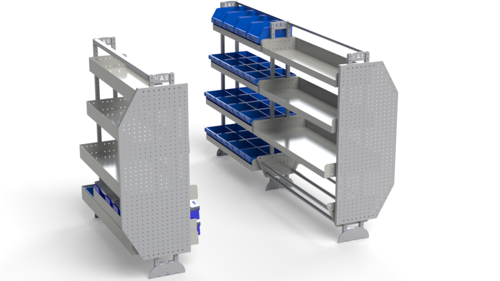 Electrician Shelving Kit for Mitsubishi Express SWB